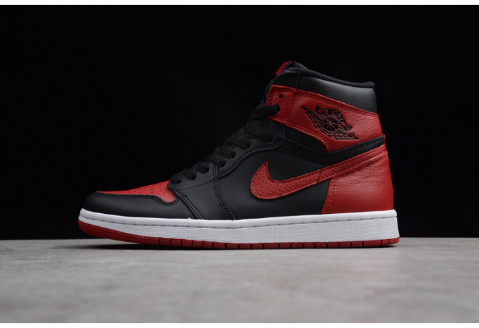 Air Jordan 1 Retro High OG Banned Bred Black Red  555088-001