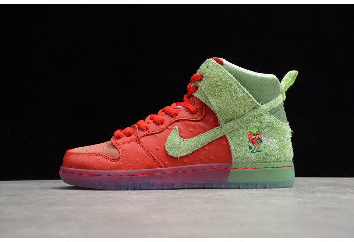 Nike SB Dunk High "Strawberry Cough" - CW7093 600
