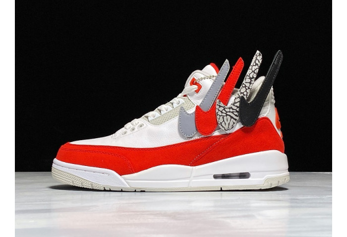 AIR JORDAN 3 RETRO TINKER WHITE UNIVERSITY RED CJ0939-100