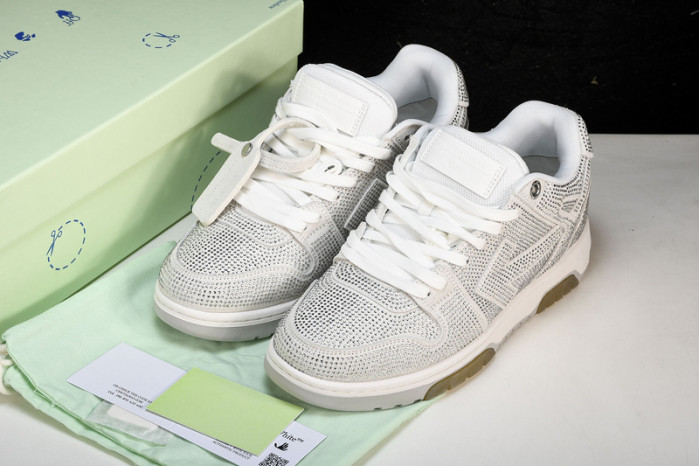 OFF-WHITE Out Of Office "OOO" Low Tops