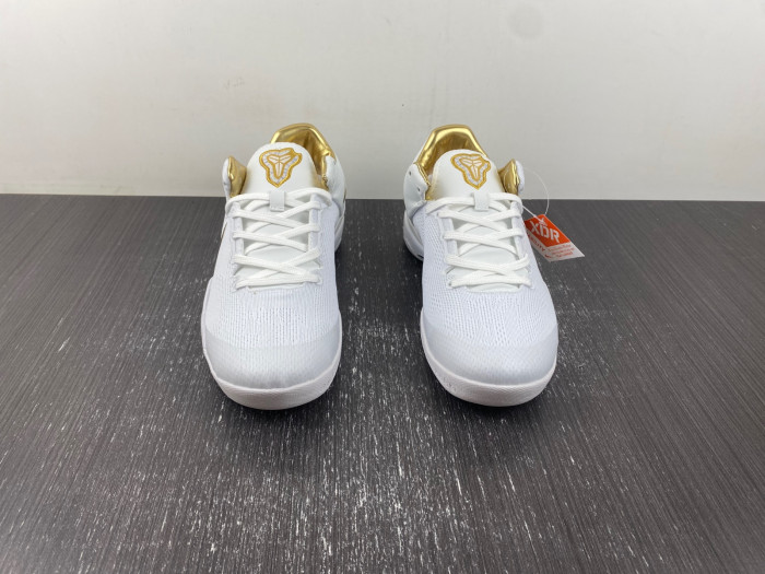 Nike Kobe 8 Protro White Golden  FV6325-100