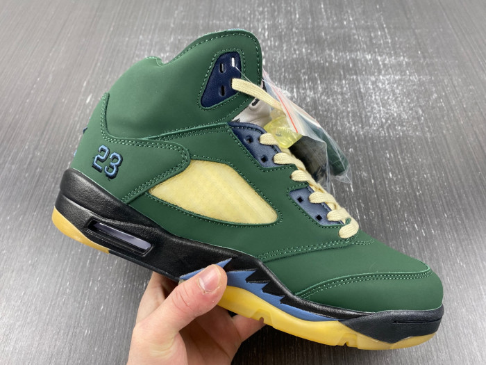 Air Jordan 5 "Navy Green” AMM  FZ5758-003
