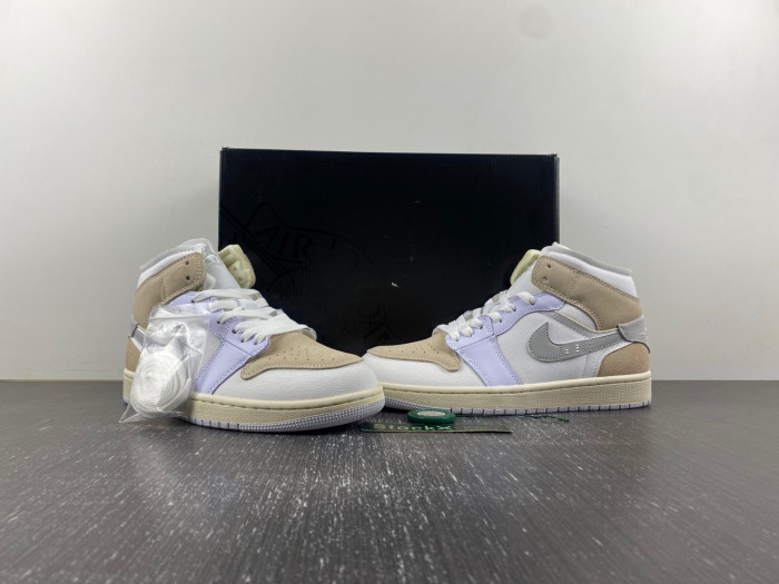 Jordan 1 Mid SE Craft Tech Grey   DM9652-120