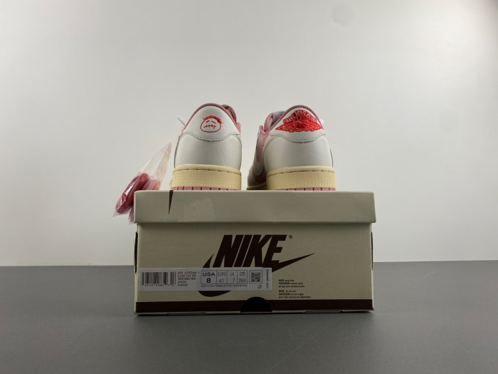 Jordan 1 Retro Low OG SP Travis Scott Pink DM7866-600