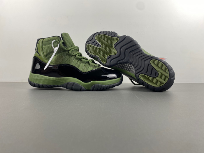 Jordan 11 Retro Military Green  CT8012-300