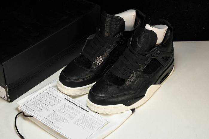 Jordan 4 Retro Pony Hair Black 819139-010