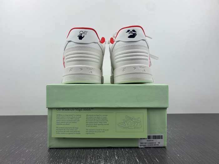 OFF-WHITE Out Of Office "OOO" Low Tops