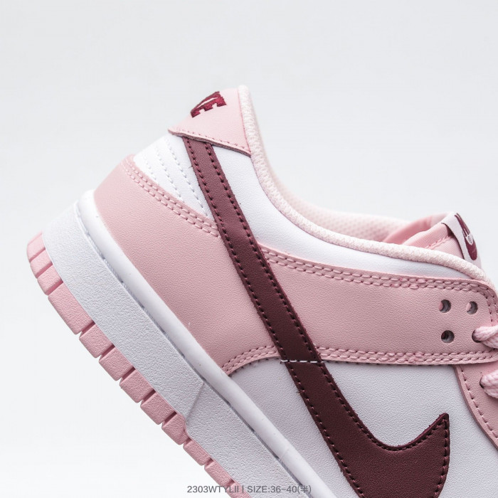 Nike Dunk Low Pink Foam Red White (GS)   CW1590-601