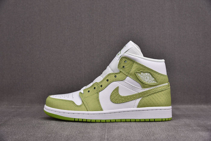 Jordan 1 Mid Green Python (W)  DV2959-113