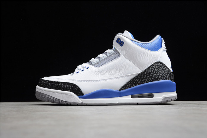 AIR JORDAN 3 RETRO WHITE BLUE CT8532-145