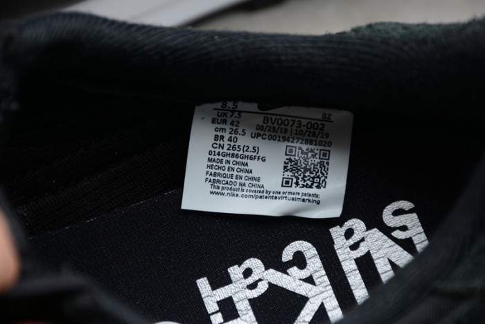 Nike LD Waffle sacai Black Nylon  BV0073-002