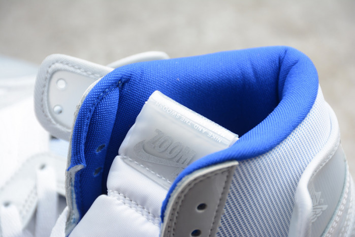 Air Jordan 1 Retro High Zoom White Racer Blue  CK6637-104