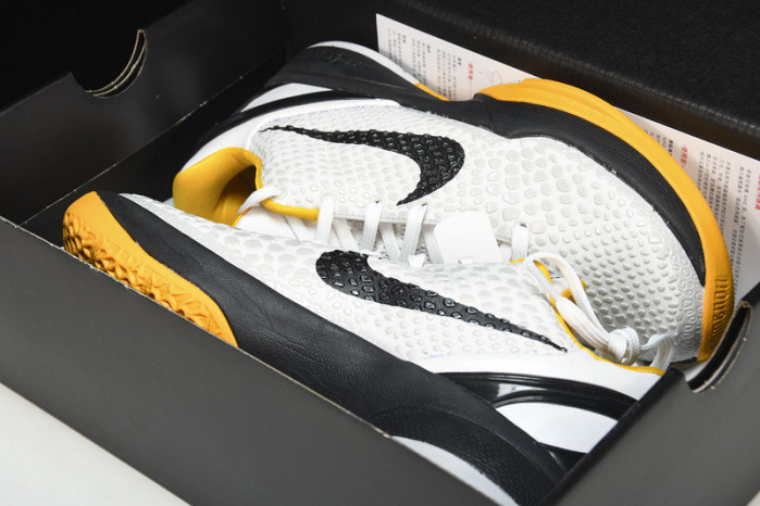 Kobe 6 Protro Playoff Pack White Del Sol    CW2190-100
