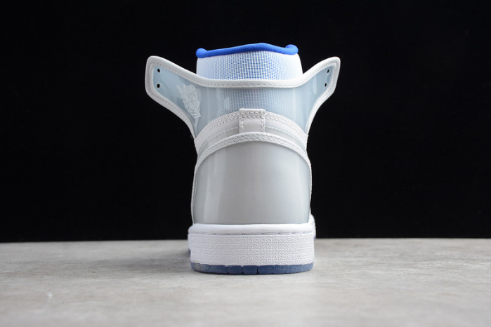 Air Jordan 1 Retro High Zoom White Racer Blue  CK6637-104