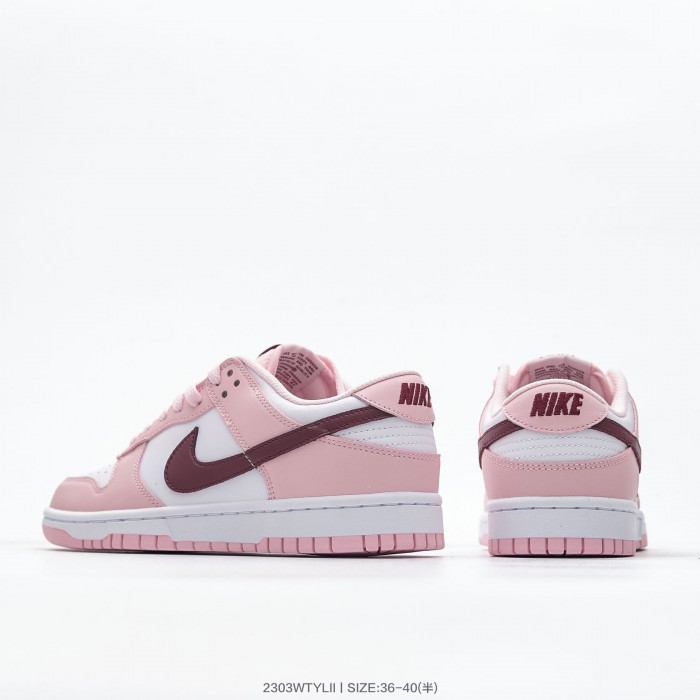 Nike Dunk Low Pink Foam Red White (GS)   CW1590-601
